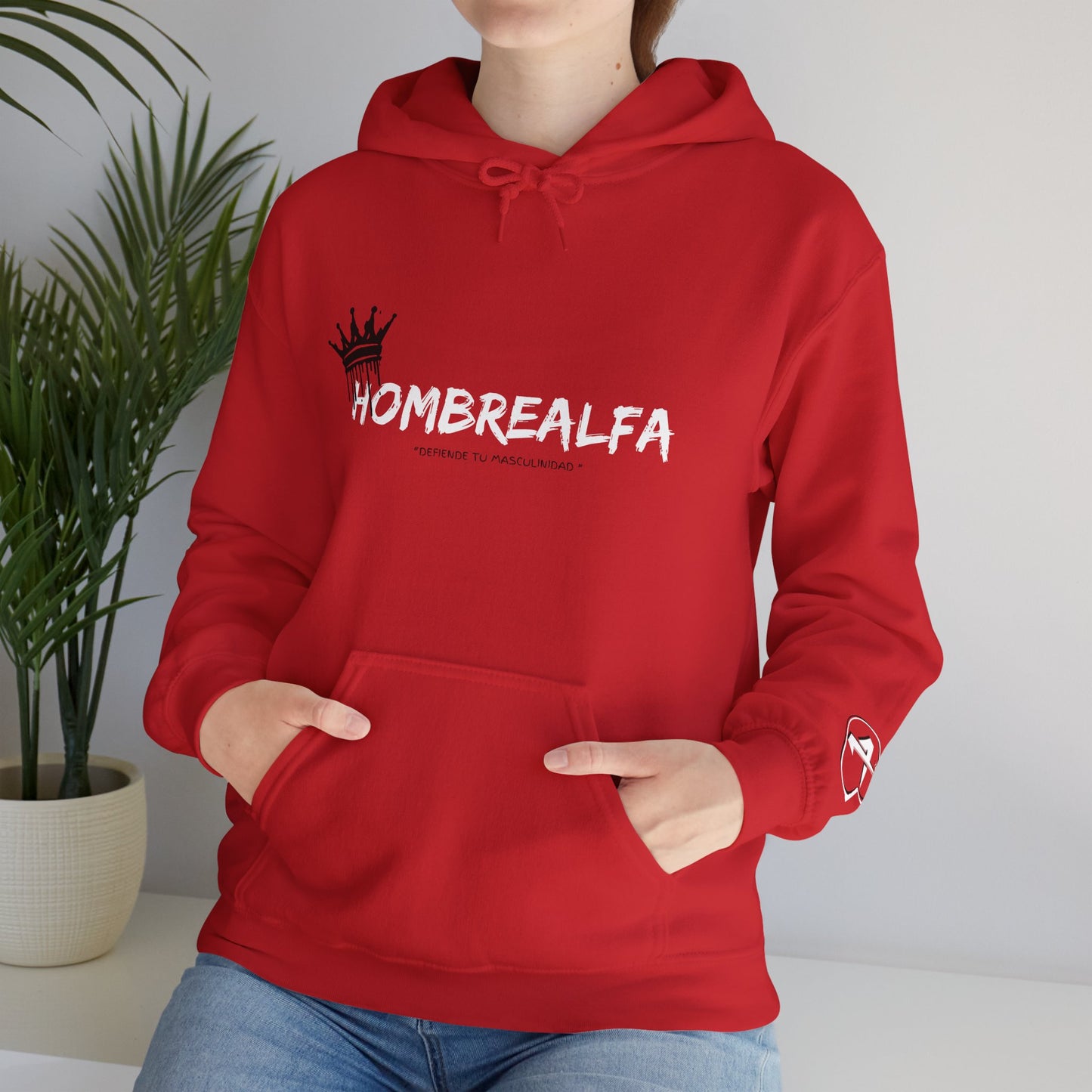 SUDADERA HOMBRE ALFA "REY HOMBRE ALFA"(USA).