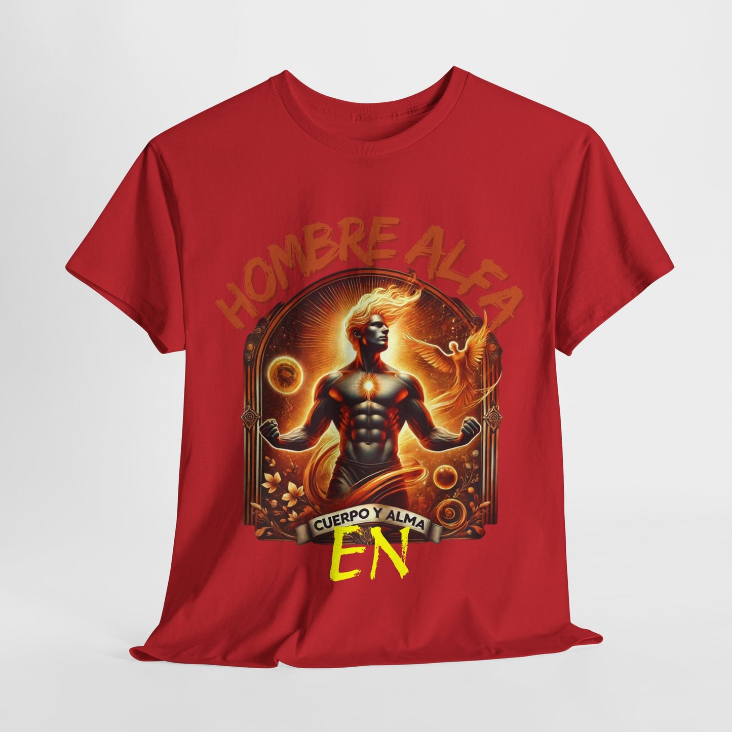 CAMISETA HOMBRE ALFA " EN CUERPO Y ALMA".(EUROPA).