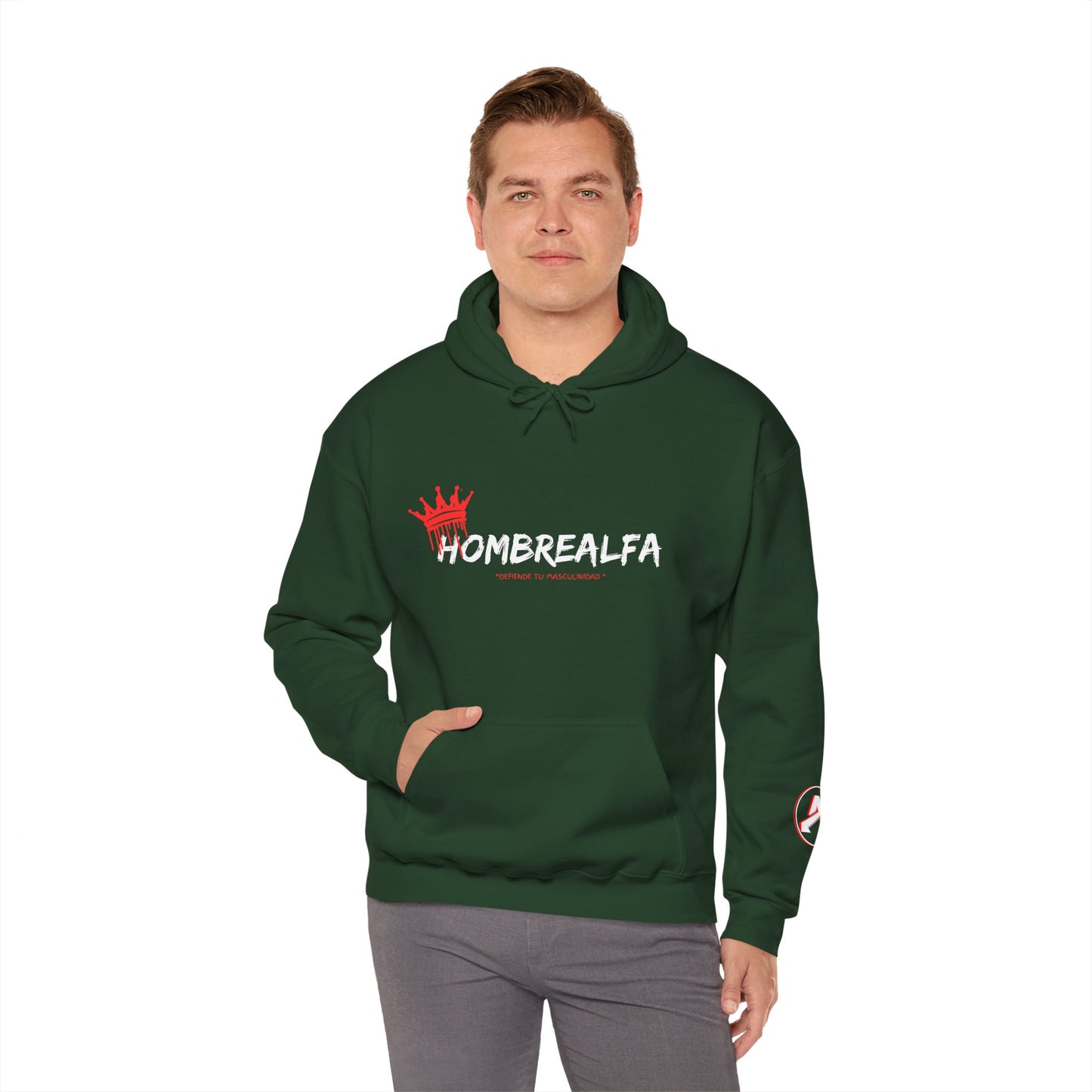 SUDADERA HOMBRE ALFA "REY HOMBRE ALFA"(USA).